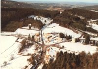 Vue panoramique sur la vallée d'Azergues, col des Echarmeaux, patrmoine du Beaujolais vert