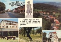 Histoire de la notoriété du col des Echarmeaux, patrimoine du Beaujolais vert