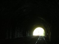 Visite du patrimoine feroviaire, souterrain du col des Echarmeaux