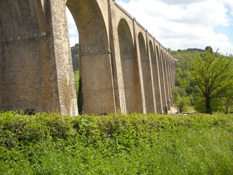 Viaduc de Mussy-sous-Dun, visite du patrimoine feroviare classé à l'inventaire supplémentaire des monuments historiques
