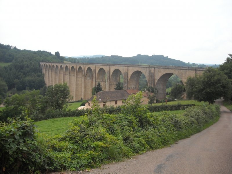 Viaduc de Mussy-sous-Dun, visite du patrimoine feroviare classé à l'inventaire supplémentaire des monuments historiques